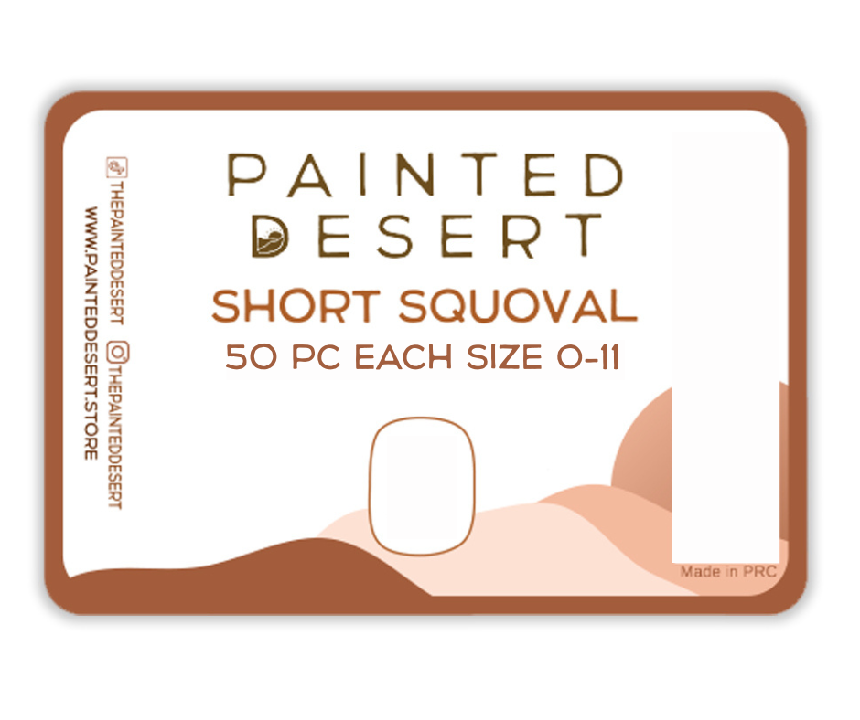 Short Squoval ALL SIZES - NO BOX