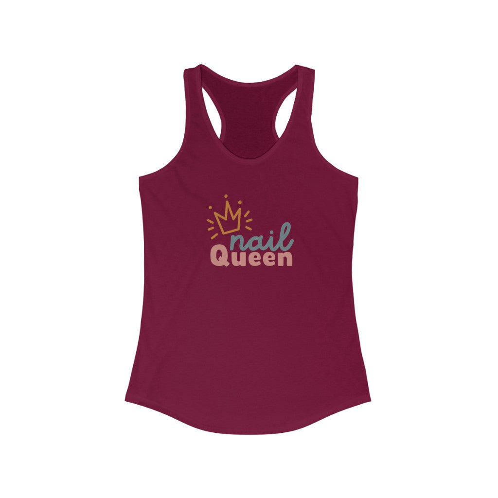 Load image into Gallery viewer, Nail Queen Racerback Tank
