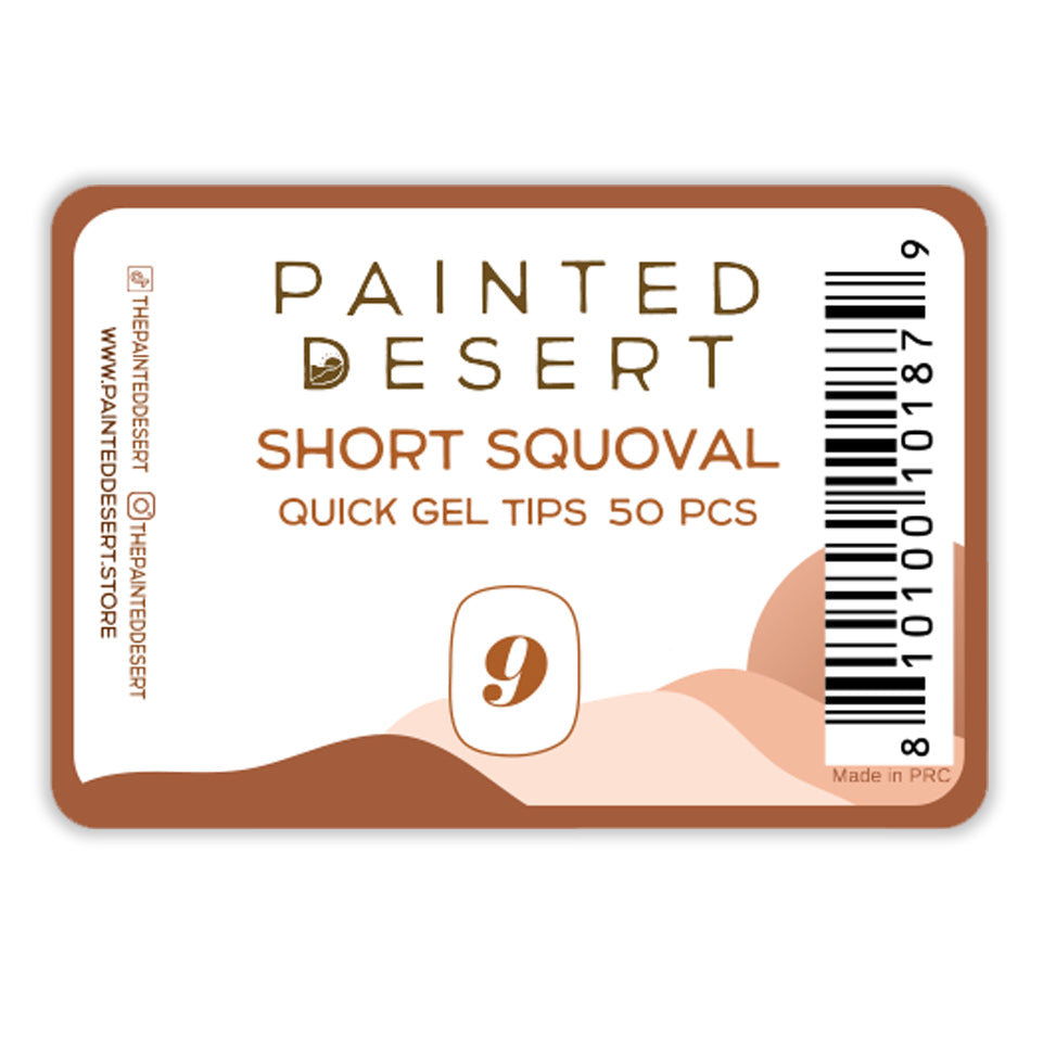 Single Sizes Short Squoval – Painted Desert